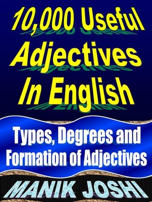 cover image of 10,000 Useful Adjectives In English